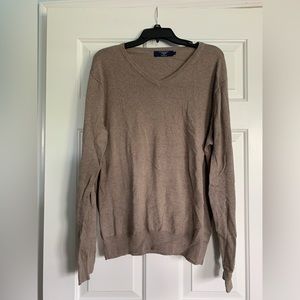 J. Crew Men’s Cashmere+Cotton V-Neck Sweater
